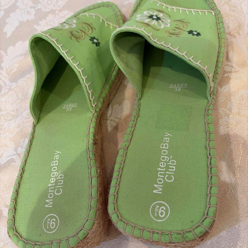 Montego-bay-club Women's Green Slides